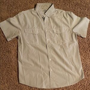 Men's AFTCO Gray Short Sleeve Shirt